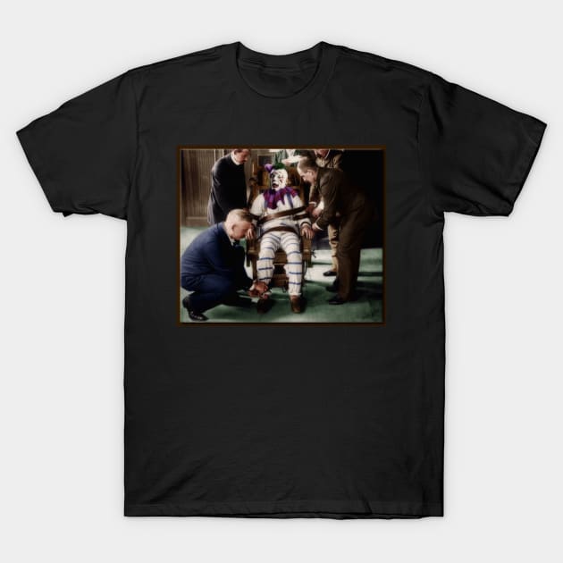 The Clown in the Chair T-Shirt by rgerhard
